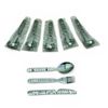 Image 1 : Knife, Fork, Spoon Camping Set X 6 Qty