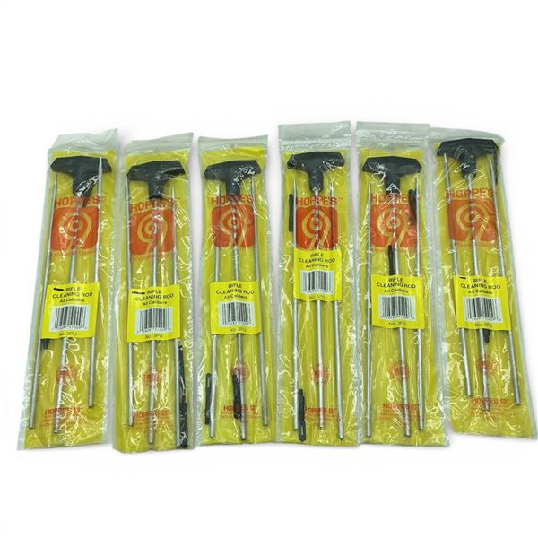 Hoppe's Rifle Cleaning Rod for All Calibers X 6 Qty