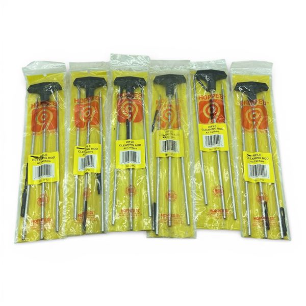 Hoppe's Rifle Cleaning Rod for All Calibers X 6 Qty