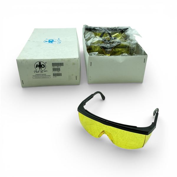 Put It On Protective Eye-Wear, Yellow Lens X 11 Qty