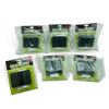 Image 1 : Uncle Mike's Tactical Kydex Double Magazine, Double Row Belt Loop Case X 6 Qty