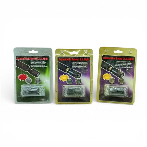 Expandable Baton LED Light X 3 Qty