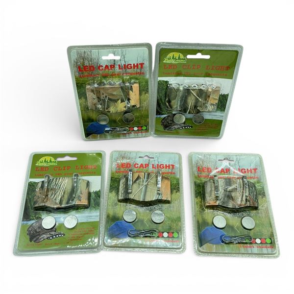 Parklands and Rockland LED Clip/ Cap Light X 5 Qty