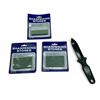 Image 1 : Sharpening Stones, 2 Pack X 3 Qty and 3.75" Blade Dummy Knife (Plastic)