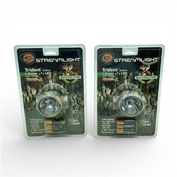 Streamlight Trident Xenon LED Headlamp X 2 Qty