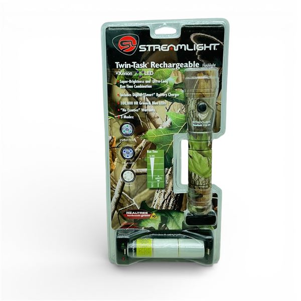 Streamlight Twin Task Rechargeable Flashlight with Xenon LED and Digital Battery Charger