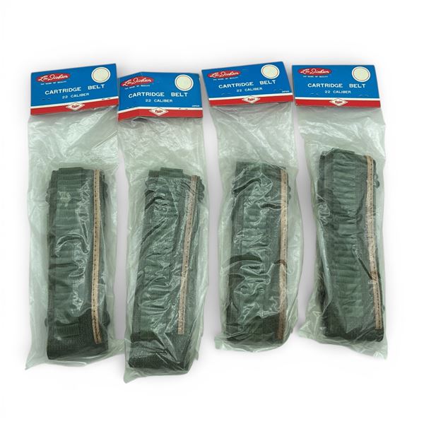 L.M Dickson 22 Caliber Cartridge Belt X 4 Qty