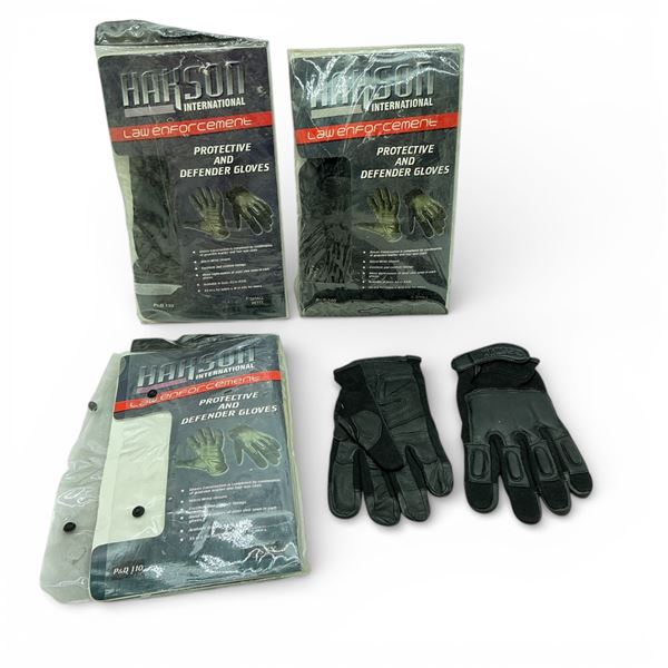 Hakson International Protective and Defender Gloves, Size: Extra Small X 3 Qty