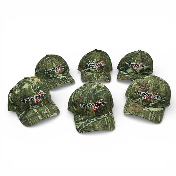 BowTech Camo Hats, OSFM X 6 Qty