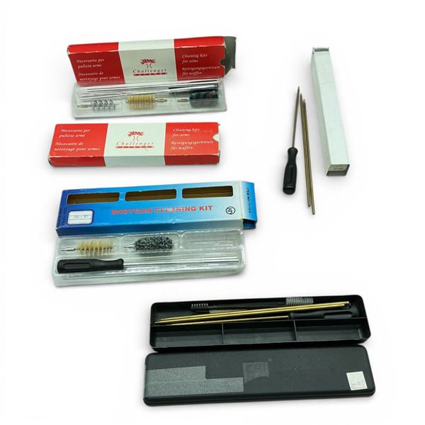 Assorted Firearms Cleaning Tools and Accessories