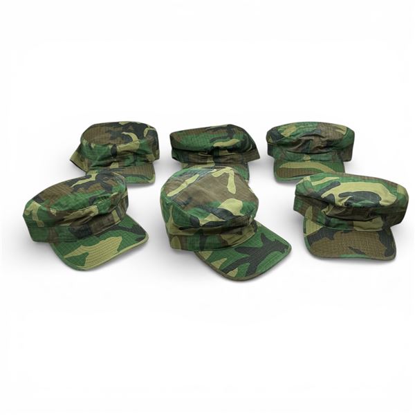 Camo Fatigue Cap, Size: Extra-Large X 6 Qty