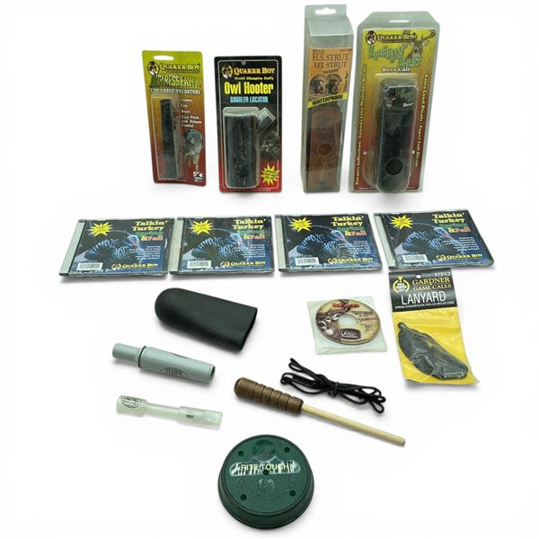 Assorted Hunting Game Calls