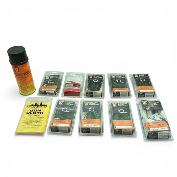 Assorted Firearms Cleaning Supplies