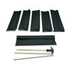 Image 1 : Cleaning Rod with Velcro Pouch X 6 Qty