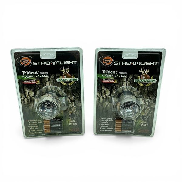 Streamlight Trident Xenon LED Headlamp X 2 Qty