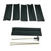 Image 1 : Cleaning Rod with Velcro Pouch X 6 Qty