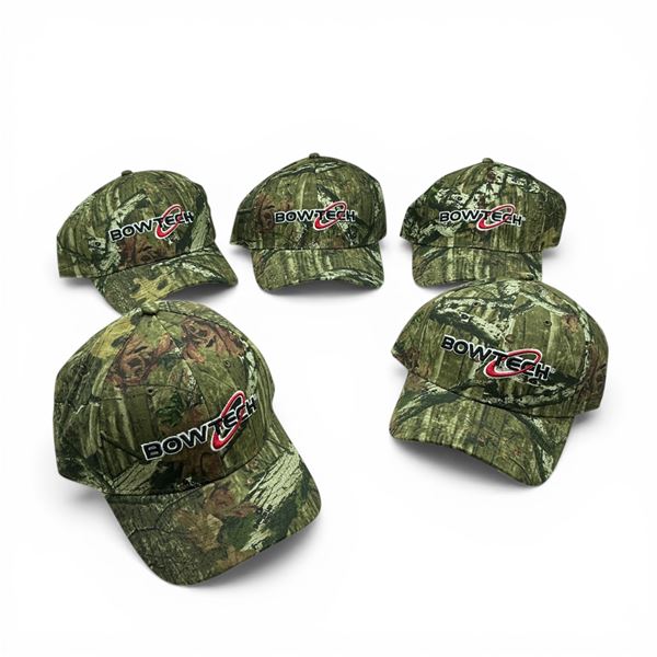 BowTech Camo Hats, OSFM X 5 Qty