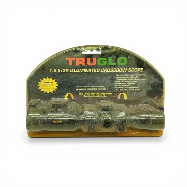 TruGlo 1.5-5x32mm illuminated Crossbow Scope