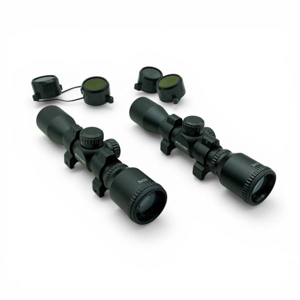 Stryker 3x32 Crossbow Scope with Caps on Rings X 2 Qty