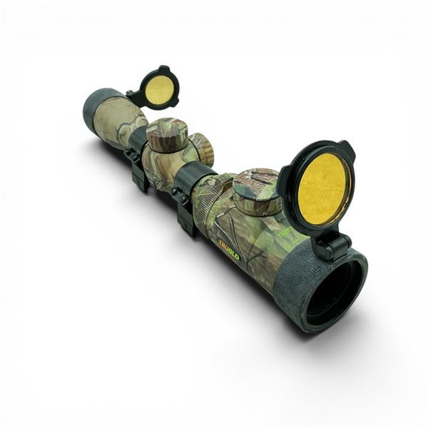 TruGlo 1.5-5x32mm Crossbow Scope with Camo Finish on Rings
