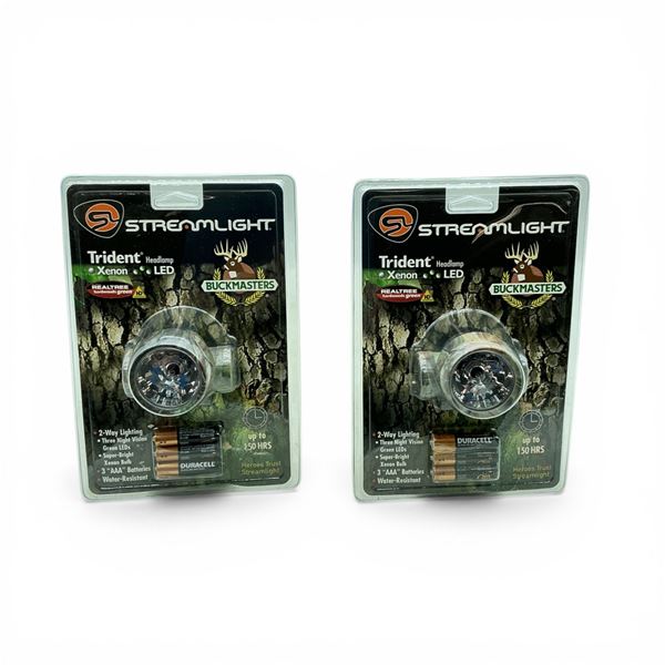 Streamlight Trident Xenon LED Headlamp X 2 Qty
