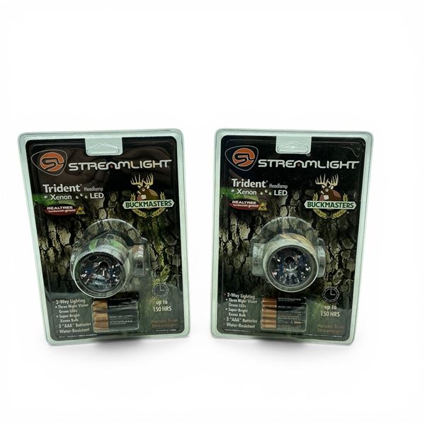 Streamlight Trident Xenon LED Headlamp X 2 Qty
