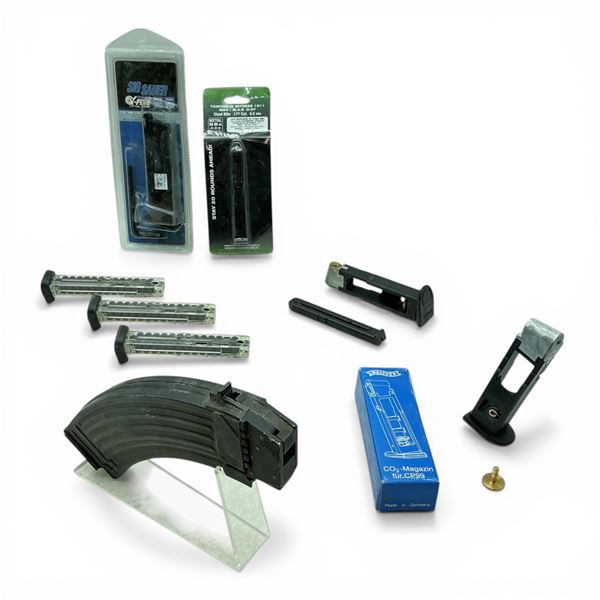 Assorted Pellet and BB Magazines