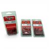 Image 1 : Victory Archery Aluminum Red Satin Finish Nock, 12 Pack X 3 Qty