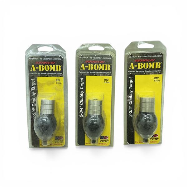 Doiniker A-Bomb 2-3/4" Chubby Target Damper, 5.6 oz X 3 Qty