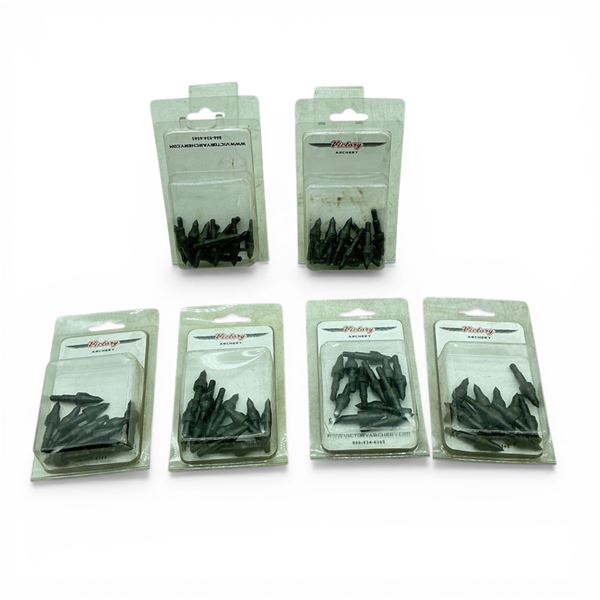 Victory Archery 22 Series Field Points, 100 Grain, 12 Pack X 6 Qty