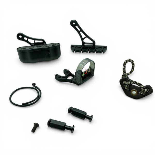 Arrow Quiver Assembly and Crossbow Fiber Optic Sight