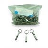 Image 1 : Assorted Stainless Steel Belt Clips X 65 Qty