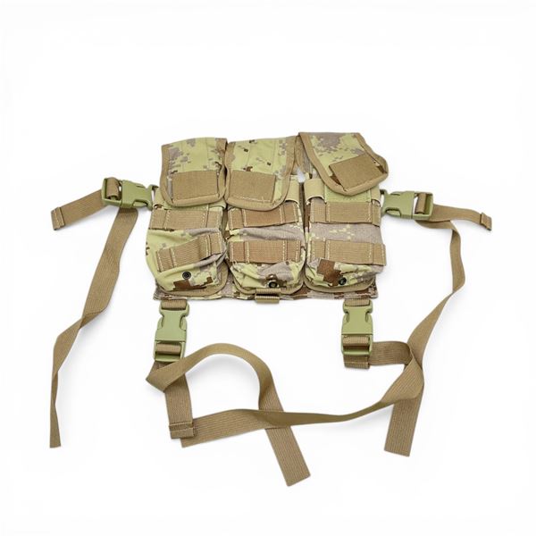 Desert Camo Tactical Vest Rifle Magazine Pouch Attachment
