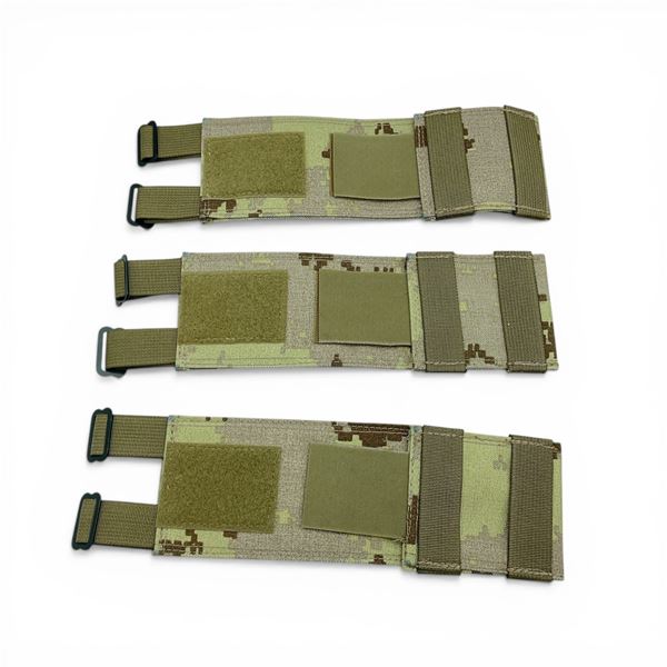 Desert Camo Tactical Vest Attachments X 3 Qty