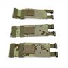 Image 2 : Desert Camo Tactical Vest Attachments X 3 Qty