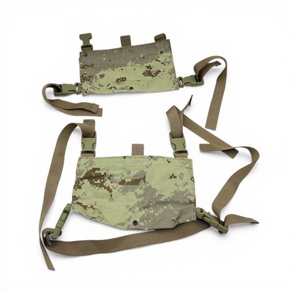 Desert Camo Tactical Vest Molle Attachment X 2 Qty