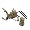Image 1 : Desert Camo Tactical Vest Rifle Magazine Pouch Attachment