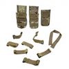 Image 1 : Desert Camo Rifle Magazine Molle Pouch with Velcro Straps X 3 Qty