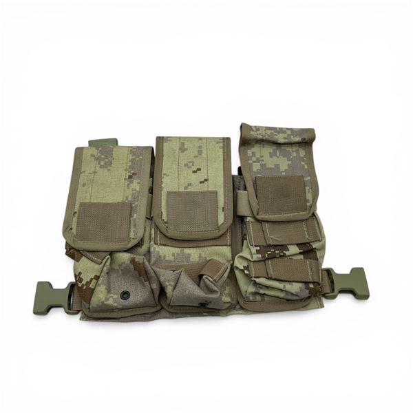 Desert Camo Tactical Vest Rifle Magazine Pouch Attachment