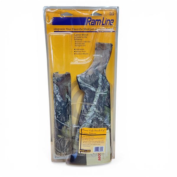Ramline Synthetic Replacement 2 Piece Shotgun Stock for 12 and Pre 87 20 Ga Remington 870 in Camo