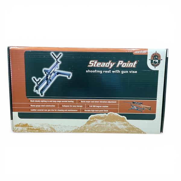 Shooter's Ridge Steady Point Shooting Rest with Gun Vise