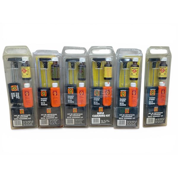 Hoppe's Rifle Cleaning Kits for Assorted Calibers X 6 Qty