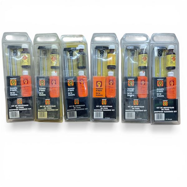 Hoppe's Shotgun Cleaning Kit for 12 Ga X 6 Qty
