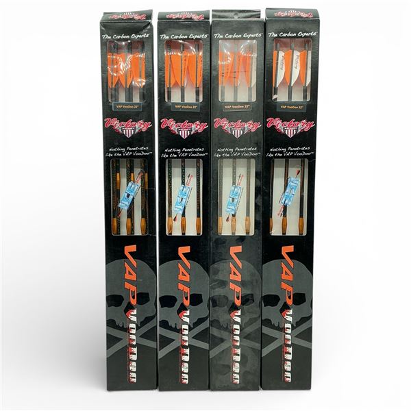 Victory Archery VAP VooDoo 22" Shafts, 15 Qty