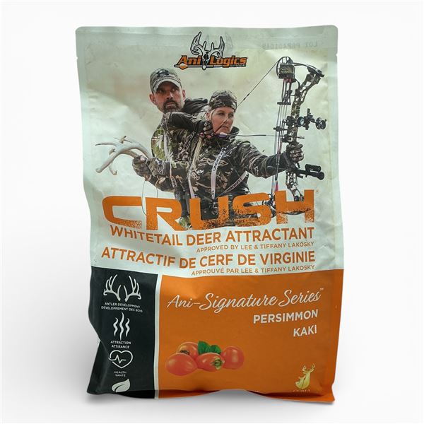 Ani-Logics Signature Series 'Crush' Whitetail Deer Attractant, Persimmon 5 Lbs