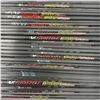 Image 3 : Victory Archery V-Force Assorted Arrow Shafts, Some with Nocks, Approx 74 Qty