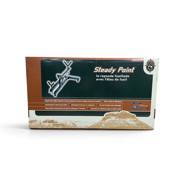Shooter's Ridge Steady Point Shooting Rest with Gun Vise