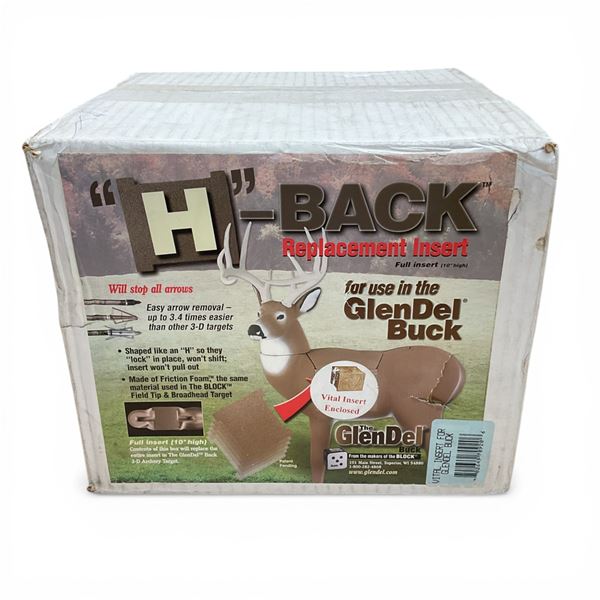 Glendel 'H'-Back Vital Organs Replacement Insert