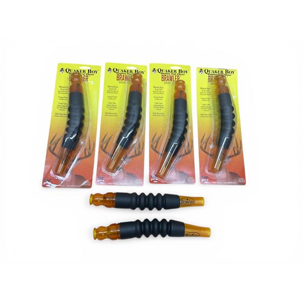 Quaker Boy 'Brawler' Whitetail Buck Grunt Call X 6 Qty