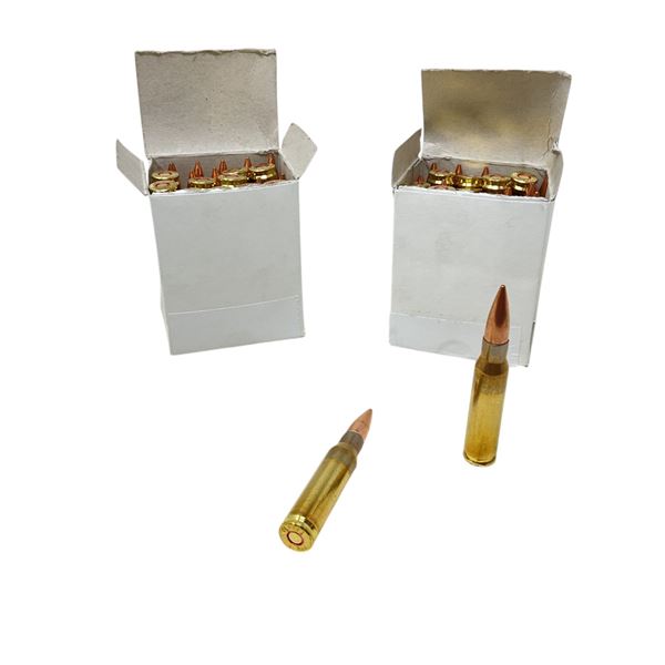 PPU 7.62x51mm M80, 145 Grain FMJ BT Ammunition, 40 Rounds